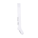 MATIN OVER KNEE SOCKS IN WHITE